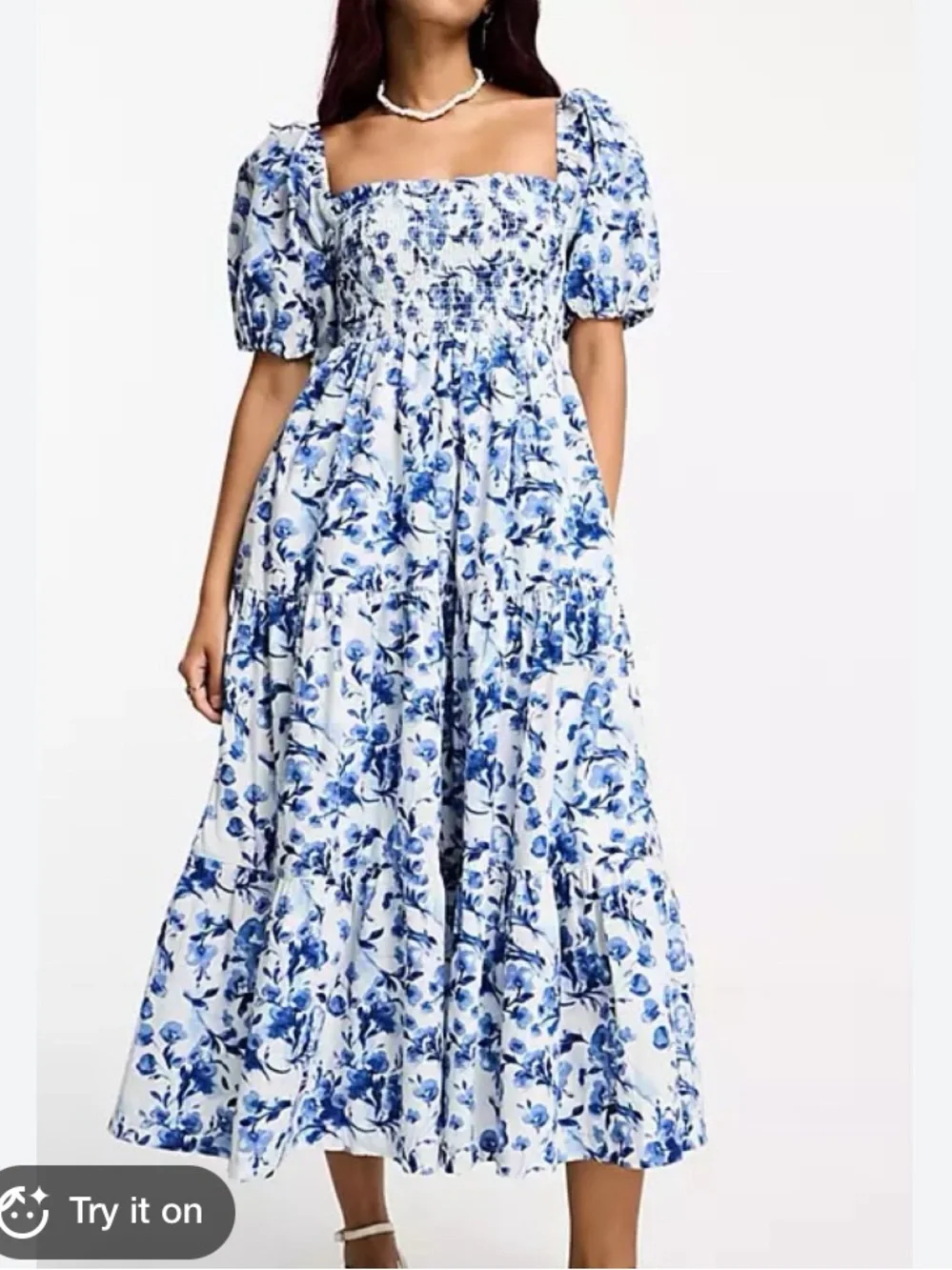 Abercrombie & Fitch Maxi Floral Dress Womens Petite Small SP
